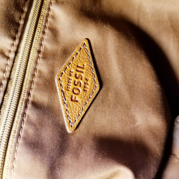 FOSSIL MADDOX REVIVAL TOTE SHOPPER PURSE SHOULDER BAG BROWN LEATHER - Picture 10 of 10